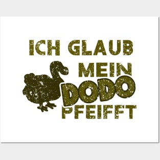 Dodos Vintage Wortspiel Motiv Geschenk Fans Posters and Art